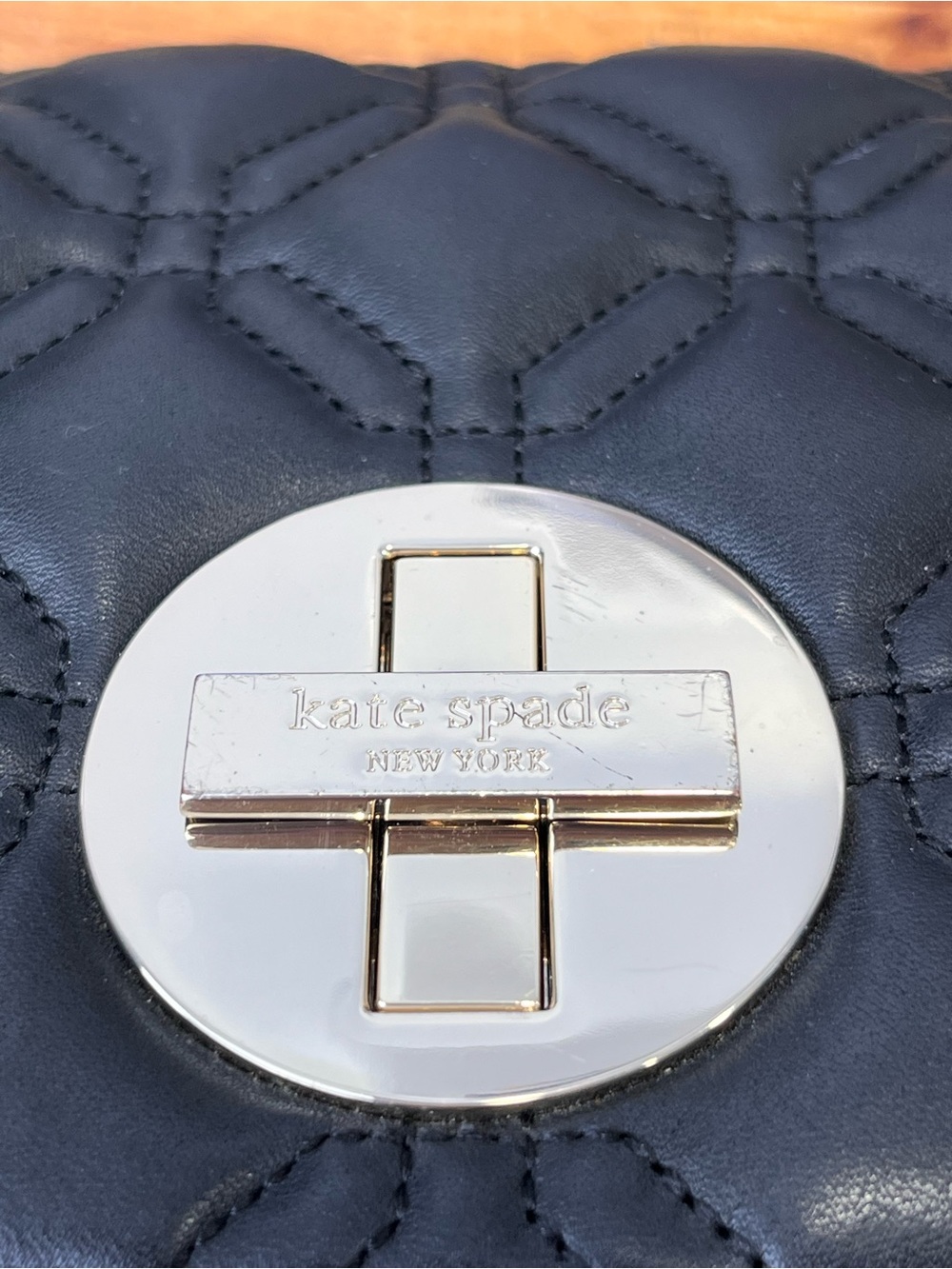 Kate Spade Astor Court Naomi Black Quilted Leather Crossbody Bag WKRU1999 - Picture 16 of 16